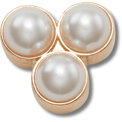 Women / Men Crocs - Triple Pearl Jibbitz™ charms