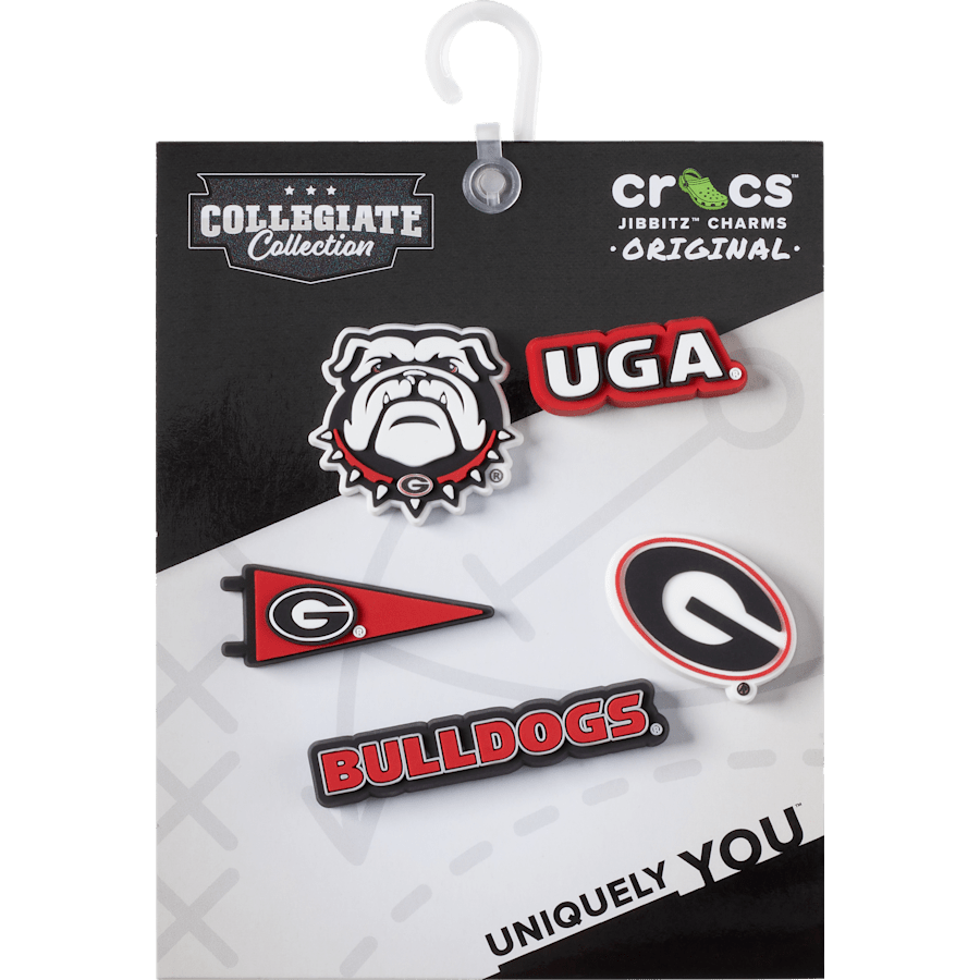 Women / Men / Kids Crocs - University of Georgia 5 Pack Jibbitz™ charms
