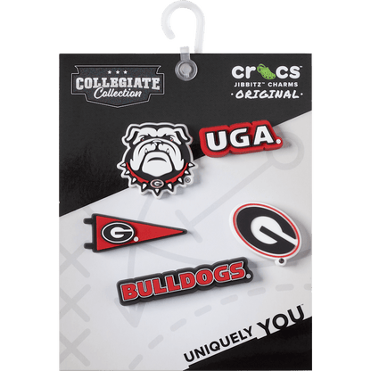 Women / Men / Kids Crocs - University of Georgia 5 Pack Jibbitz™ charms