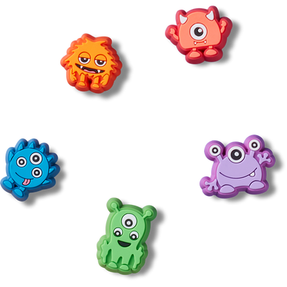Women / Men / Kids Crocs - Tiny Monster 5 Pack  Jibbitz™ charms