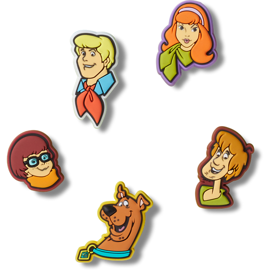 Women / Men / Kids Crocs - Scooby Doo! 5 Pack Jibbitz™ charms