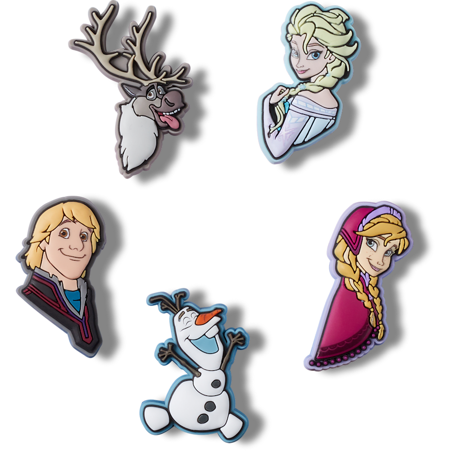 Women / Men / Kids Crocs - Frozen 5 Pack Jibbitz™ charms
