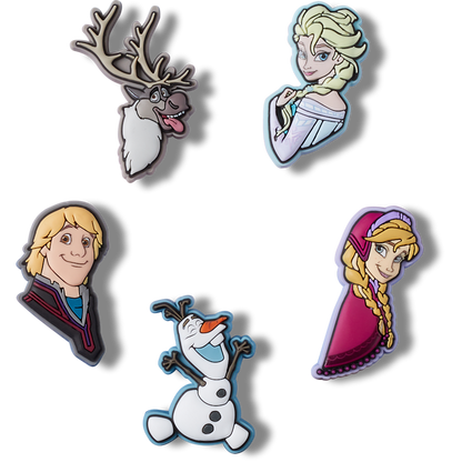 Women / Men / Kids Crocs - Frozen 5 Pack Jibbitz™ charms