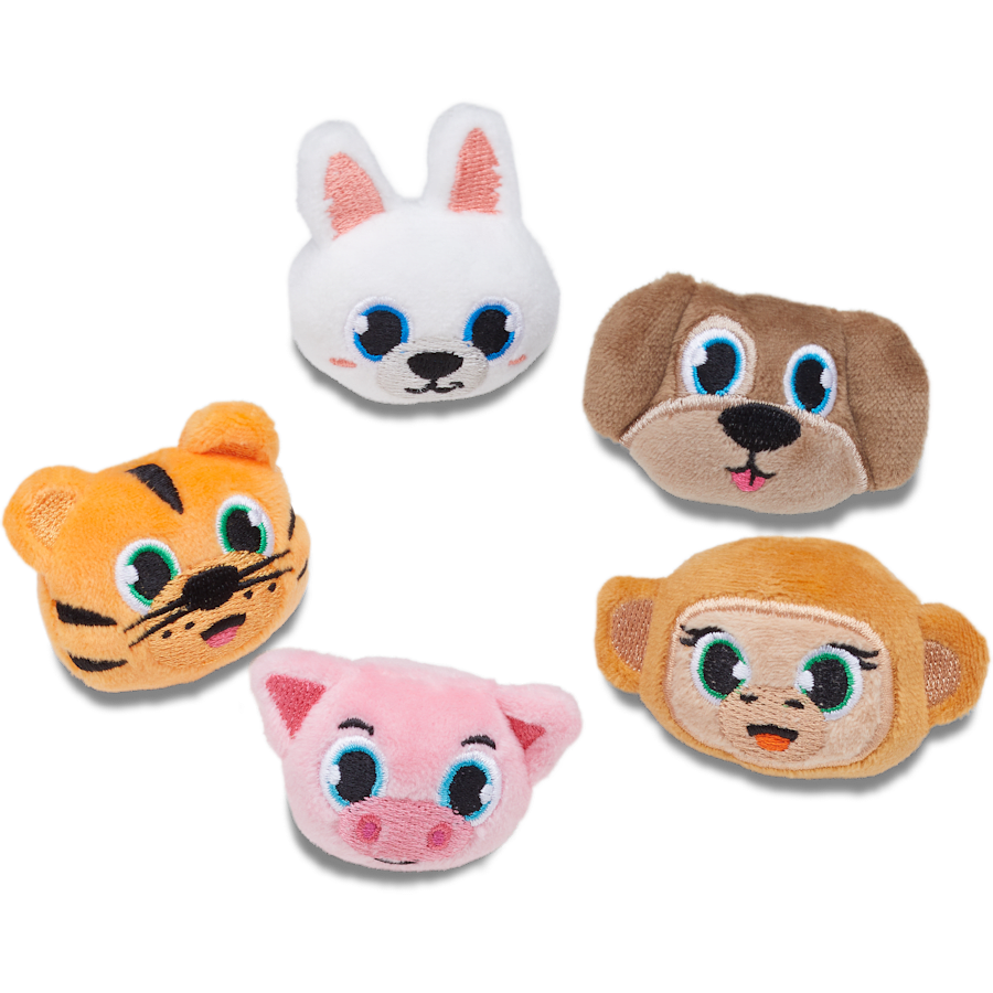 Women / Men Crocs - Fuzzy Animal 5 Pack Jibbitz™ charms