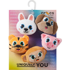 Crocs Fuzzy Animal 5 Pack Jibbitz™ charms Women|Men|Jibbitz™ Charms