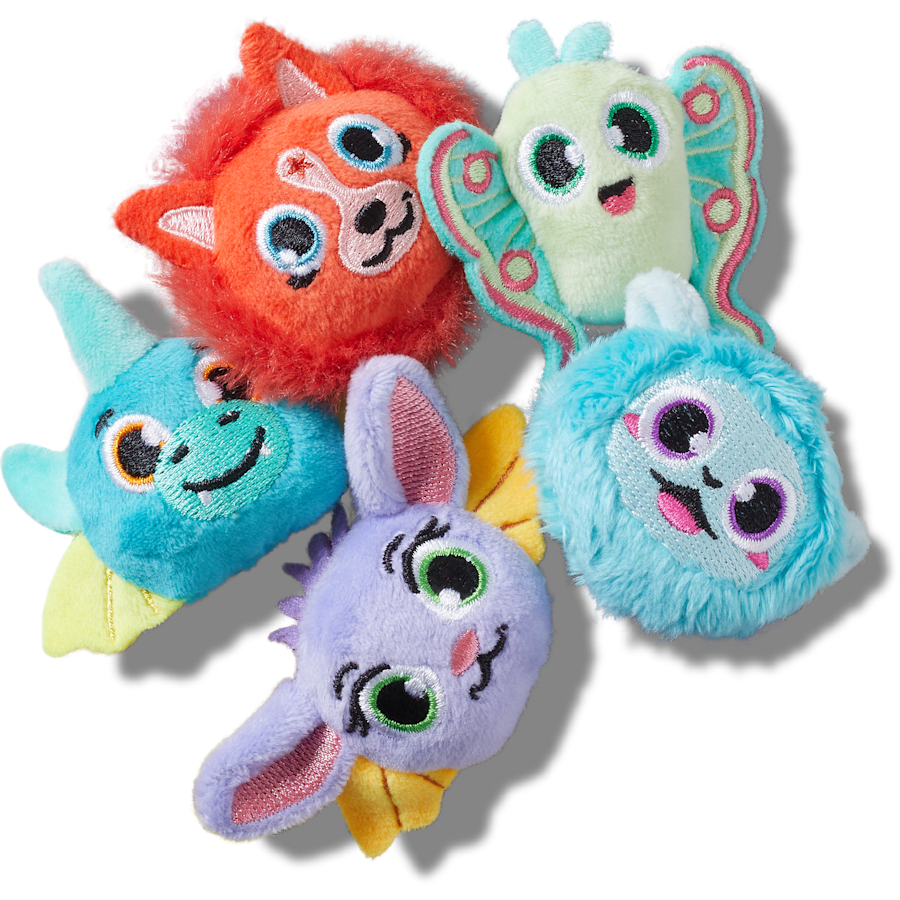 Women / Men Crocs - Fuzzy Fantasy Animals 5 Pack Jibbitz™ charms