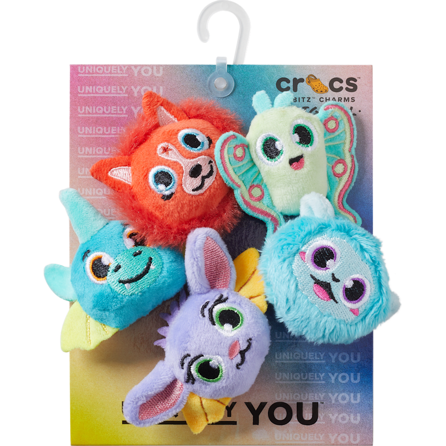 Women / Men Crocs - Fuzzy Fantasy Animals 5 Pack Jibbitz™ charms