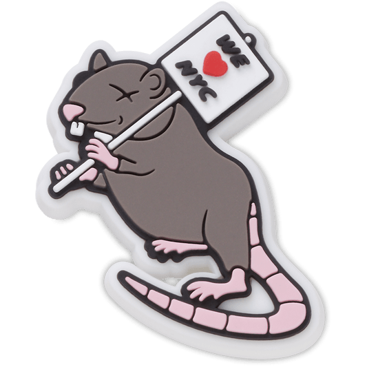 Women / Men Crocs - NYC Rats Run the City Jibbitz™ charms