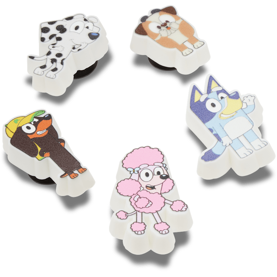 Women / Men / Kids Crocs - Bluey 5Pack Jibbitz™ charms