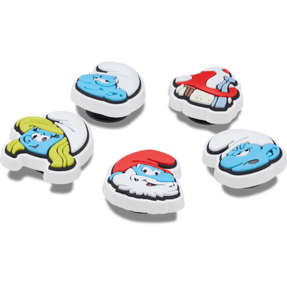 Women / Men / Kids Crocs - Smurfs 5 Pack Jibbitz™ charms