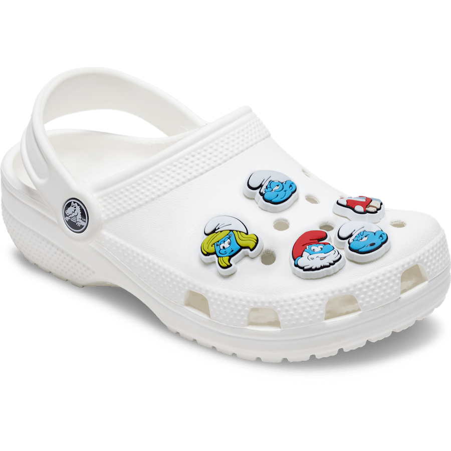 Women / Men / Kids Crocs - Smurfs 5 Pack Jibbitz™ charms
