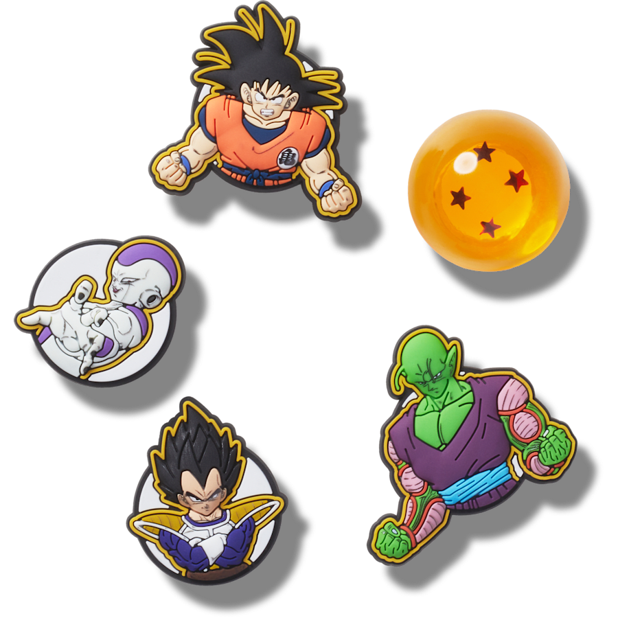 Women / Men / Kids Crocs - Dragon Ball Z 5 Pack Jibbitz™ charms
