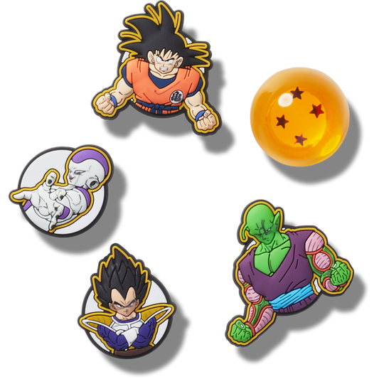 Women / Men / Kids Crocs - Dragon Ball Z 5 Pack Jibbitz™ charms