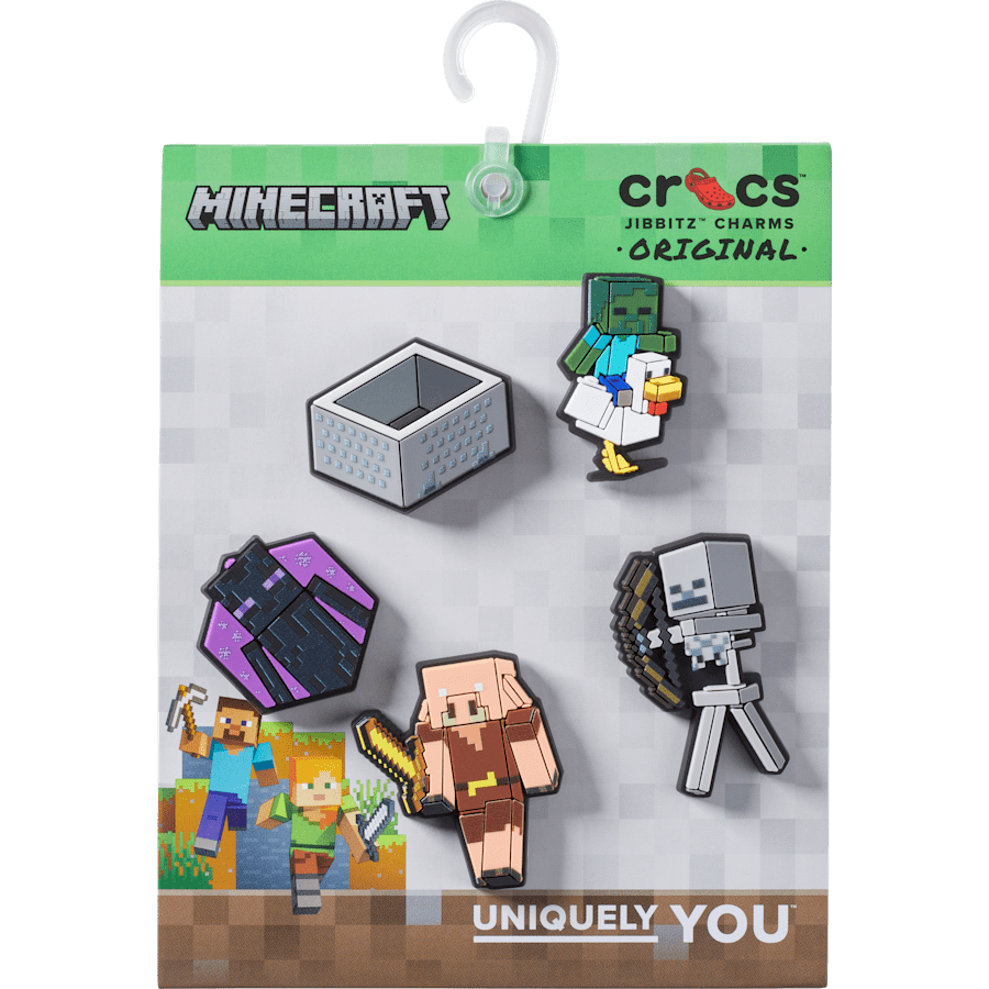 Women / Men / Kids Crocs - Minecraft 5 Pack Jibbitz™ charms