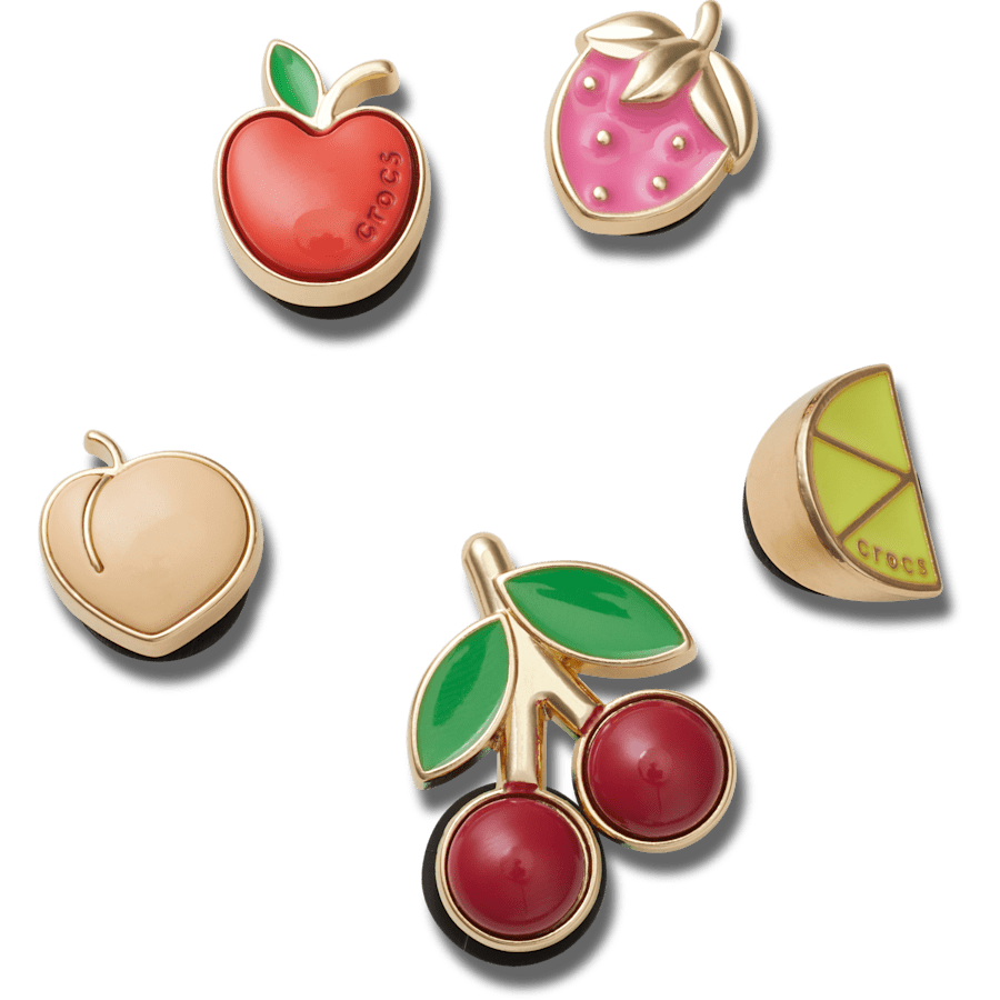 Women / Men Crocs - Elevated Fruits 5 Pack Jibbitz™ charms