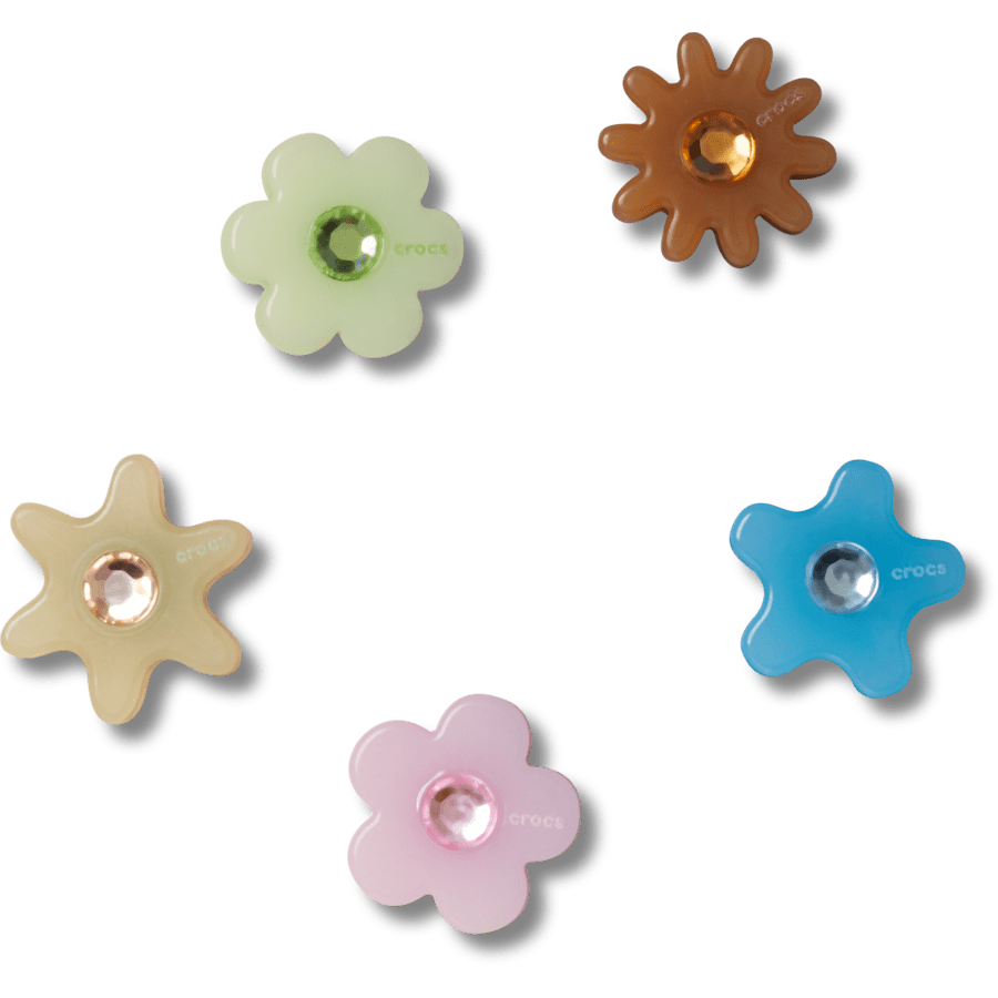 Women / Men Crocs - Enlighten Flower 5 Pack Jibbitz™ charms