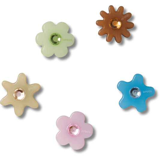 Women / Men Crocs - Enlighten Flower 5 Pack Jibbitz™ charms