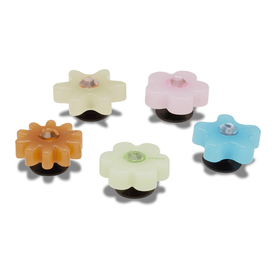 Women / Men Crocs - Enlighten Flower 5 Pack Jibbitz™ charms