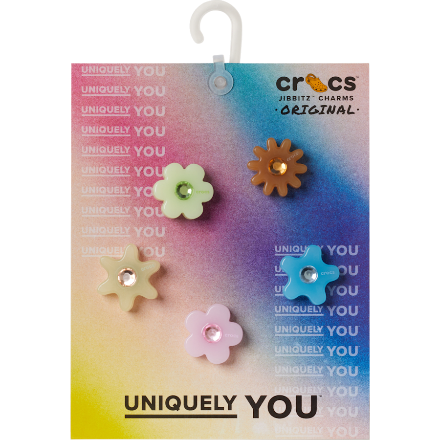 Women / Men Crocs - Enlighten Flower 5 Pack Jibbitz™ charms