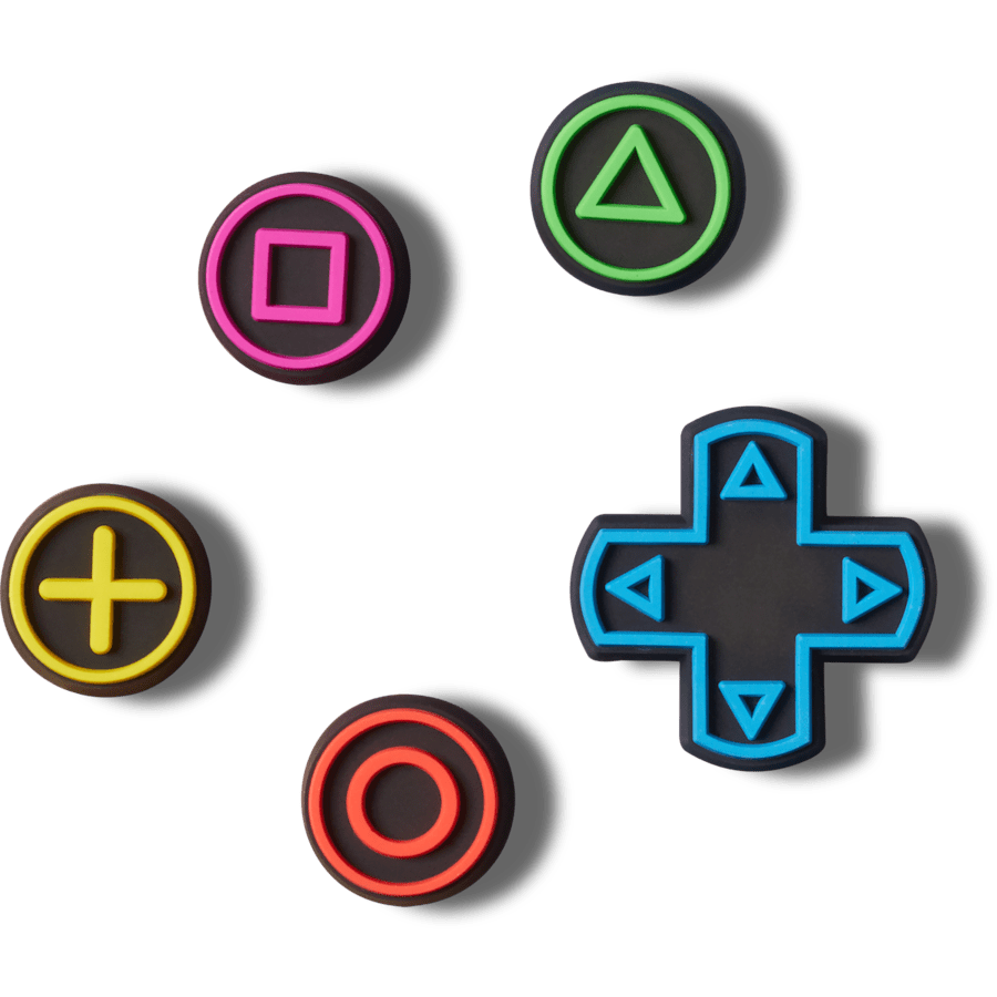 Women / Men Crocs - Game Controller 5 Pack Jibbitz™ charms