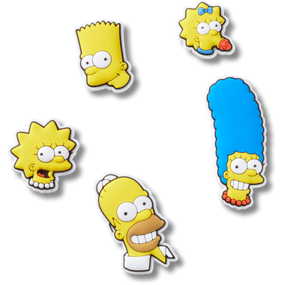 Women / Men / Kids Crocs - The Simpsons 5 Pack Jibbitz™ charms