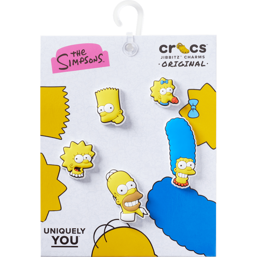 Women / Men / Kids Crocs - The Simpsons 5 Pack Jibbitz™ charms