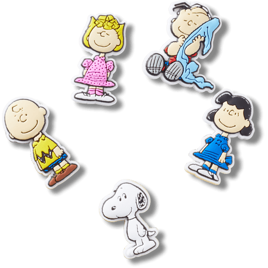 Women / Men / Kids Crocs - Peanuts II 5 Pack Jibbitz™ charms