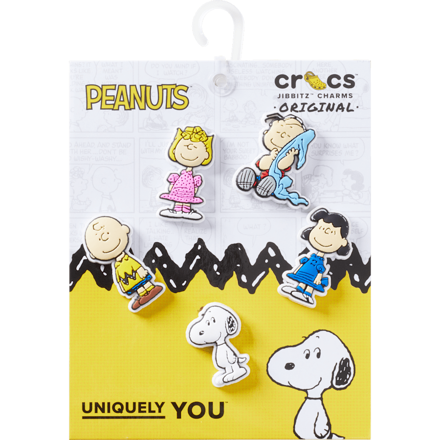 Women / Men / Kids Crocs - Peanuts II 5 Pack Jibbitz™ charms