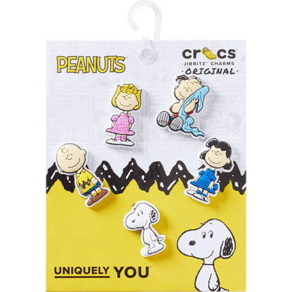 Women / Men / Kids Crocs - Peanuts II 5 Pack Jibbitz™ charms