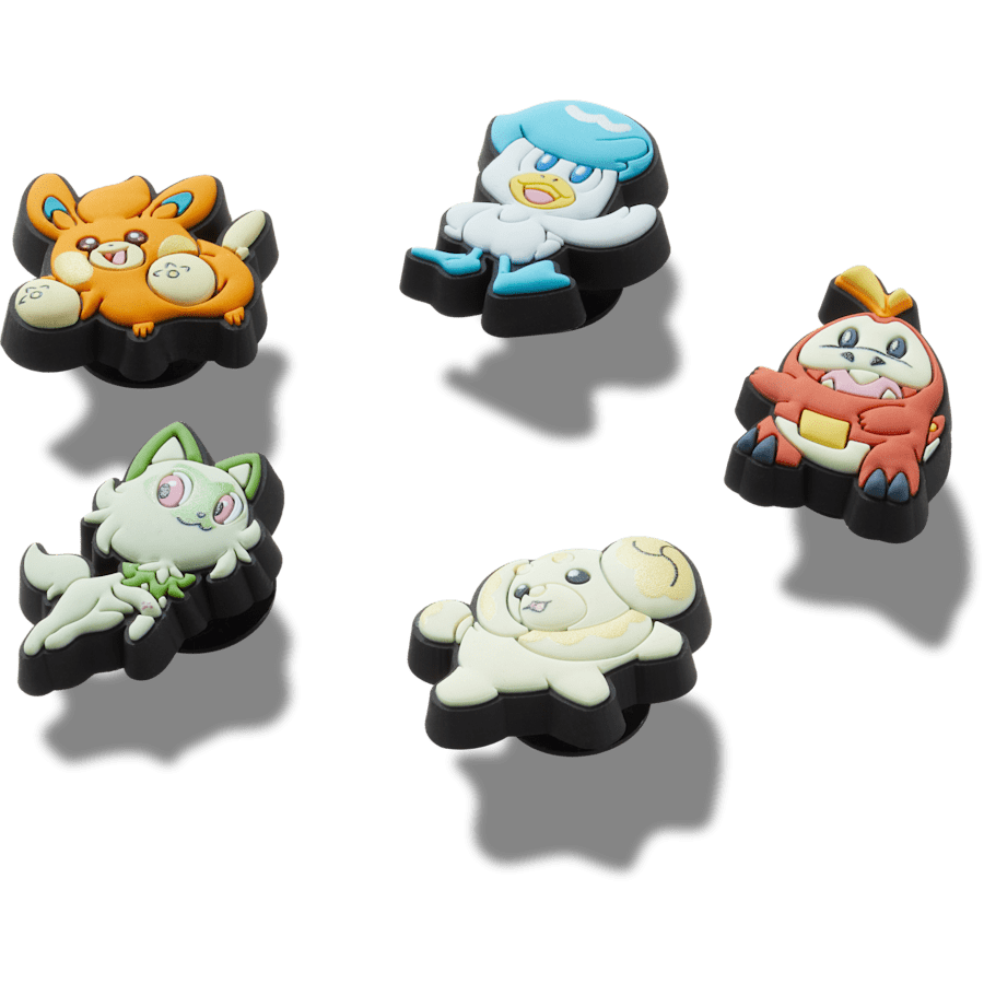 Women / Men / Kids Crocs - Pokemon Paldea 5 Pack Jibbitz™ charms
