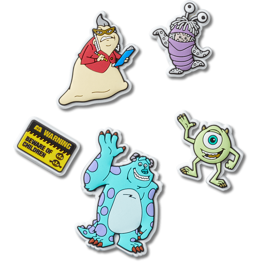 Women / Men / Kids Crocs - Monsters Inc 5Pck Jibbitz™ charms