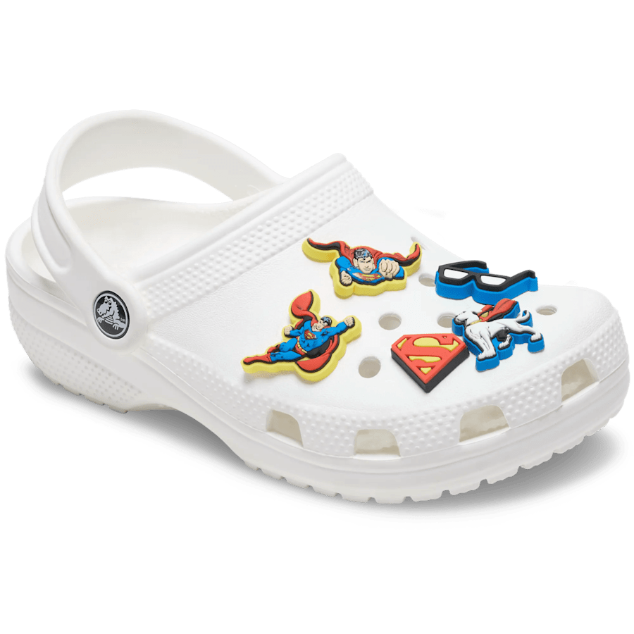Women / Men / Kids Crocs - Superman 5 Pck Jibbitz™ charms