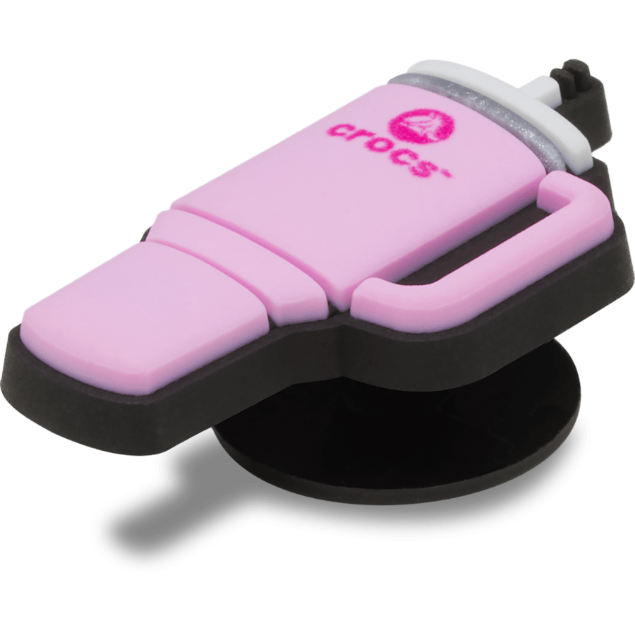 Women / Men Crocs - Crocs Pink Water Bottle Jibbitz™ charms