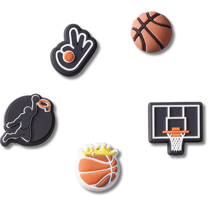 Women / Men Crocs - Basketball Team 5 Pack Jibbitz™ charms