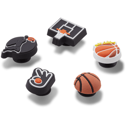 Women / Men Crocs - Basketball Team 5 Pack Jibbitz™ charms