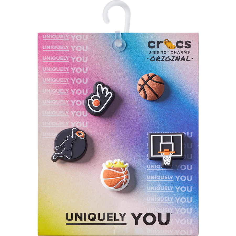 Women / Men Crocs - Basketball Team 5 Pack Jibbitz™ charms