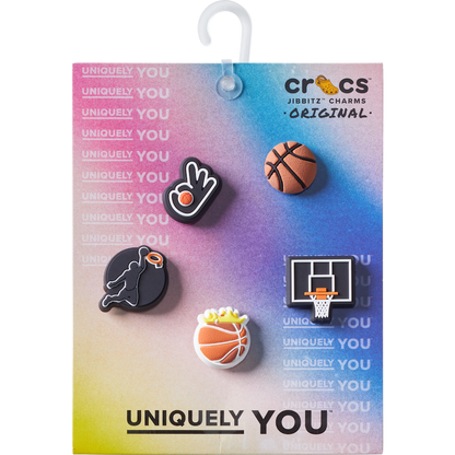 Women / Men Crocs - Basketball Team 5 Pack Jibbitz™ charms