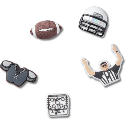 Women / Men Crocs - Football Team 5 Pack Jibbitz™ charms