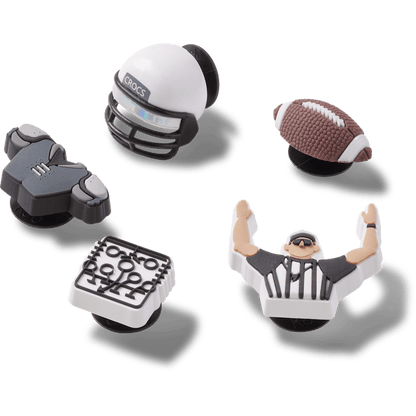 Women / Men Crocs - Football Team 5 Pack Jibbitz™ charms