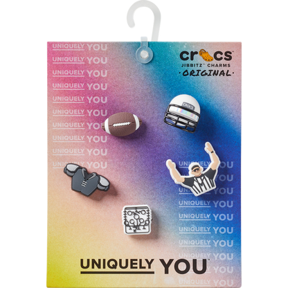 Women / Men Crocs - Football Team 5 Pack Jibbitz™ charms