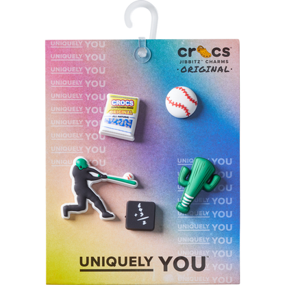 Women / Men Crocs - Baseball Team 5 Pack Jibbitz™ charms