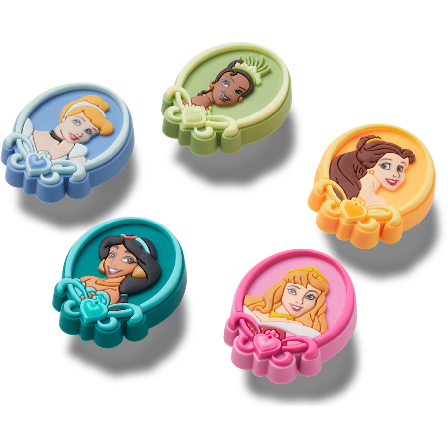 Women / Men / Kids Crocs - Disney Princess 5 Pack Jibbitz™ charms