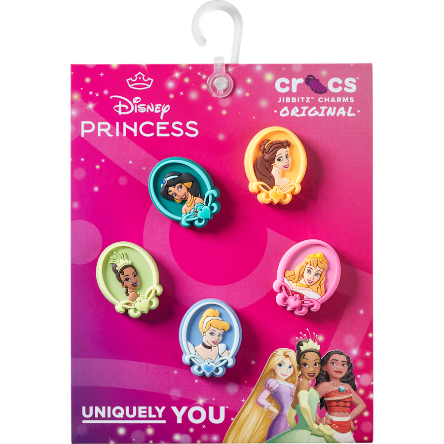 Women / Men / Kids Crocs - Disney Princess 5 Pack Jibbitz™ charms