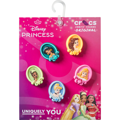 Women / Men / Kids Crocs - Disney Princess 5 Pack Jibbitz™ charms
