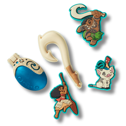 Women / Men / Kids Crocs - Disney Moana 5 Pack Jibbitz™ charms