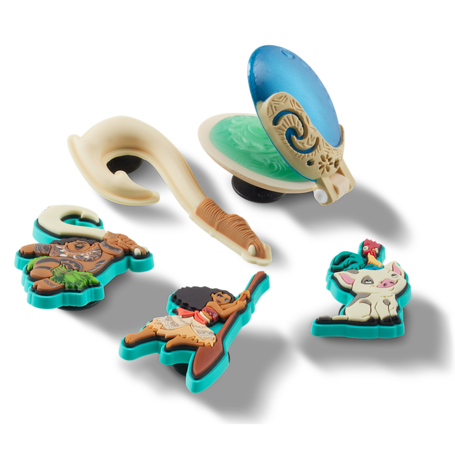 Women / Men / Kids Crocs - Disney Moana 5 Pack Jibbitz™ charms