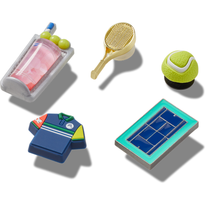 Women / Men Crocs - Day at The Tennis Court 5 Pack Jibbitz™ charms