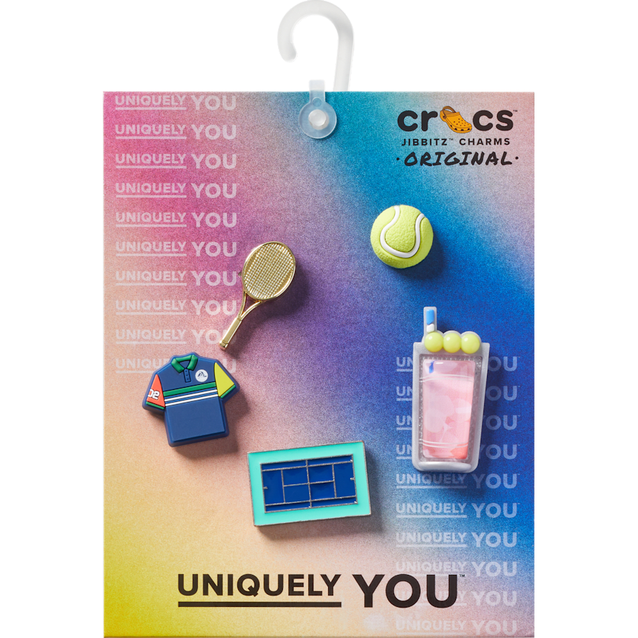 Women / Men Crocs - Day at The Tennis Court 5 Pack Jibbitz™ charms