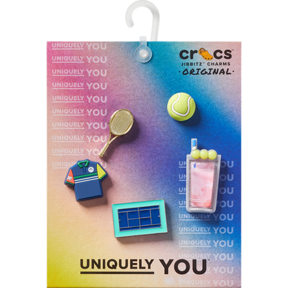 Women / Men Crocs - Day at The Tennis Court 5 Pack Jibbitz™ charms