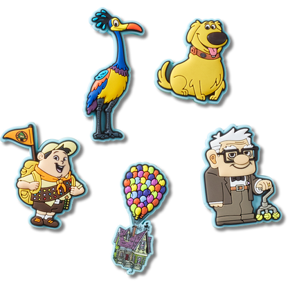 Women / Men / Kids Crocs - Pixar UP 5 Pck Jibbitz™ charms